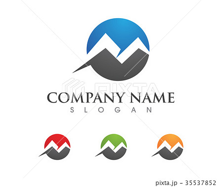 Mountain icon  Logo Template 35537852