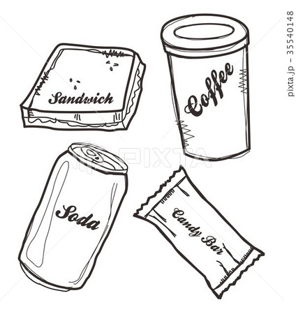 food and drink theme art 35540148