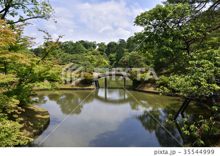 桂離宮　池泉回遊式庭園 35544999