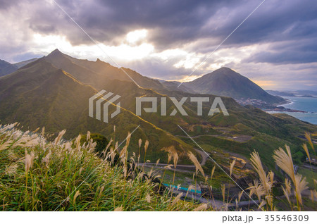 landscape of northern coast in taiwan 35546309