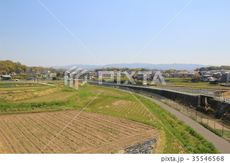 Train view of Osaka to Nara , Japan Train view of Osaka to Nara , Japan 35546568