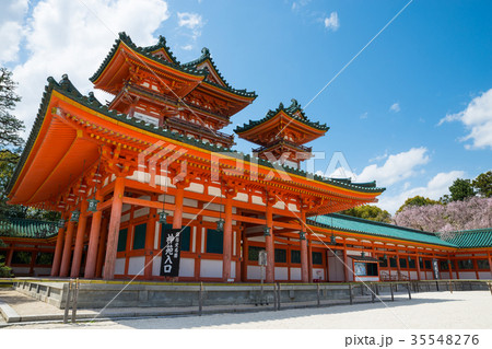 平安神宮 白虎楼 京都府京都市左京区 ※2017年4月撮影 平安神宮 白虎楼 京都府京都市左京区 ※2017年4月撮影 35548276