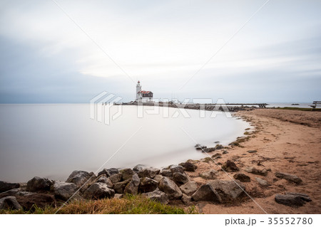 lighthouse on a cloudy day 35552780