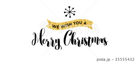 Merry Christmas hand drawn card, illustrations and icons, lettering design Merry Christmas hand drawn card, illustrations and icons, lettering design 35555432
