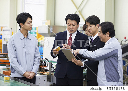 工場 会話 対話 35556178