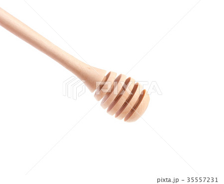 Honey dipper isolated on the white background. Honey dipper isolated on the white background. 35557231