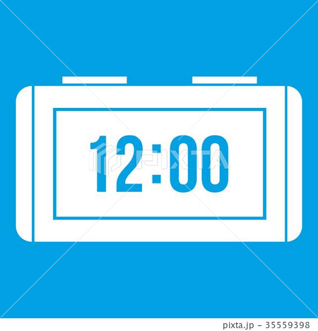 Watch icon white 35559398