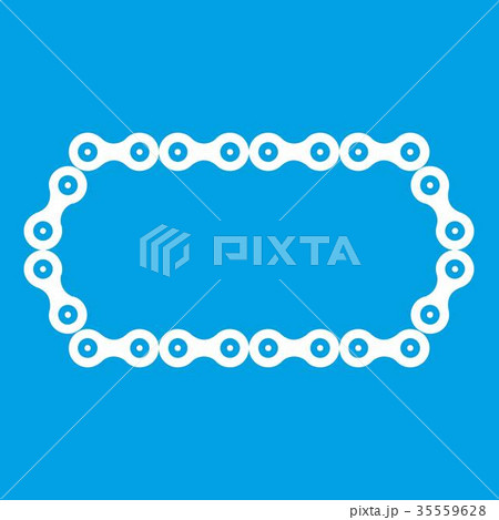 blue mtb chain