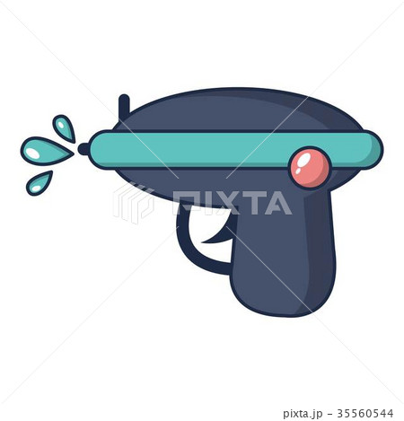 Water Gun Icon Cartoon Styleのイラスト素材