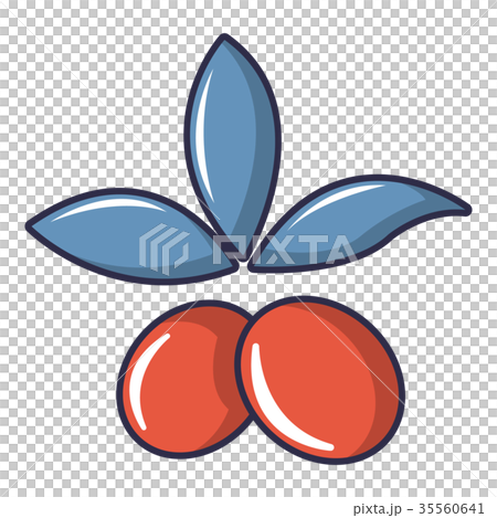 Cranberries icon, cartoon style Cranberries icon, cartoon style 35560641
