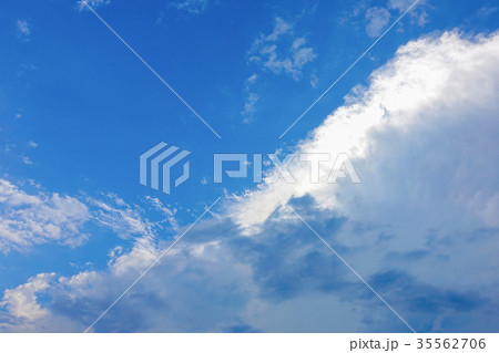 Blue sky and clouds. 35562706