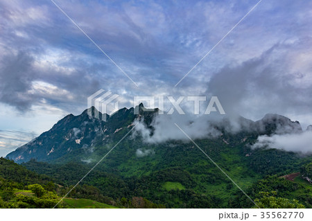 Doi Luang Mountain in Chiang Dao Doi Luang Mountain in Chiang Dao 35562770