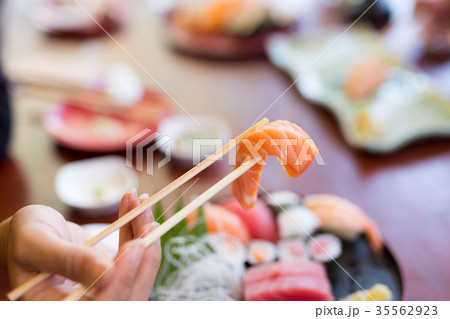 Japanese Cuisine - Sushi Set Japanese Cuisine - Sushi Set 35562923