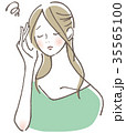 めまい　女性 35565100