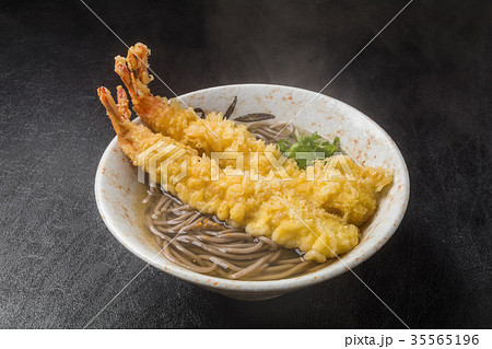 天ぷらそば　Common Tempura Buckwheat noodle 35565196