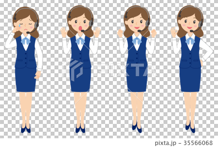 女性OLコールセンター6 35566068