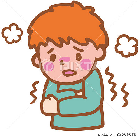 子供の風邪　発熱 35566089