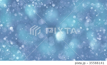 blue bokeh background created by neon lights. 35566141