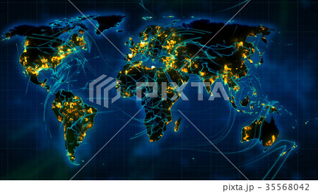 Space Map With Bright Connections Space Map With Bright Connections 35568042