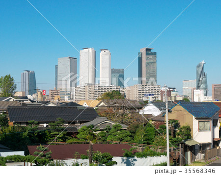 名古屋駅周辺の高層ビル 2017年11月 名古屋駅周辺の高層ビル 2017年11月 35568346