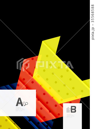 Colorful abstract shapes background Colorful abstract shapes background 35568588