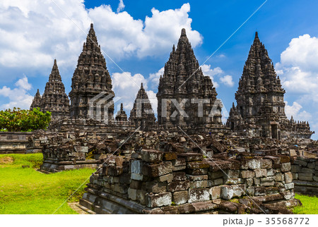Prambanan temple on Java island - Indonesia 35568772