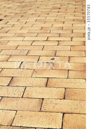 背景素材 煉瓦っぽい石の写真素材