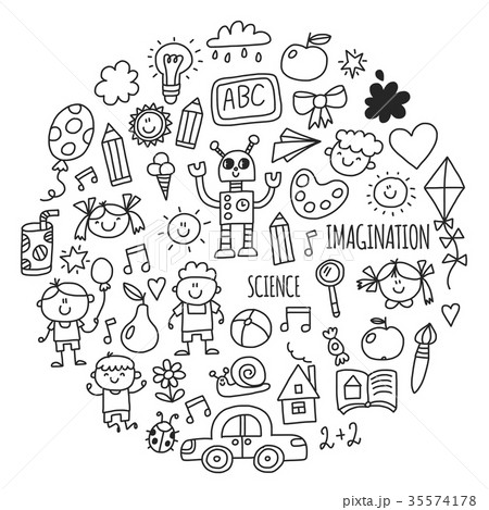 School, kindergarten. Happy children. Creativity School, kindergarten. Happy children. Creativity 35574178