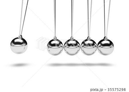 Balancing balls newton's cradle 35575298