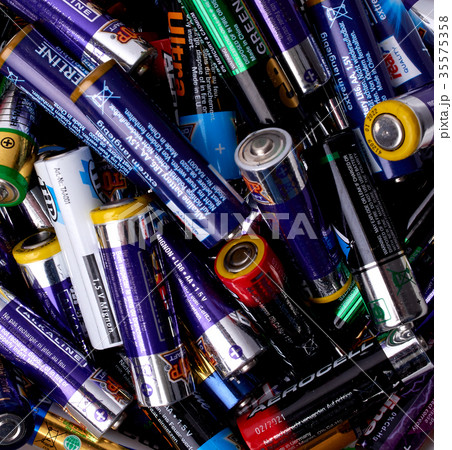 lots of batteries to recycle 35575358