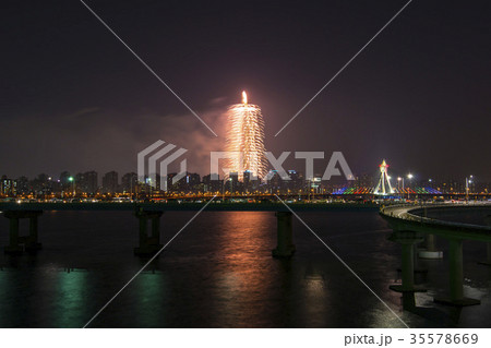 ロッテワールドタワー 都市 都会 35578669