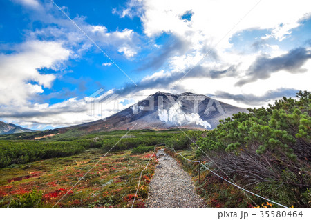 大雪山旭岳 紅葉 大雪山旭岳 紅葉 35580464