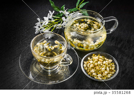 ジャスミンティー　Health and Beauty of jasmine tea 35581268