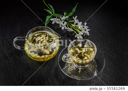 ジャスミンティー　Health and Beauty of jasmine tea 35581269
