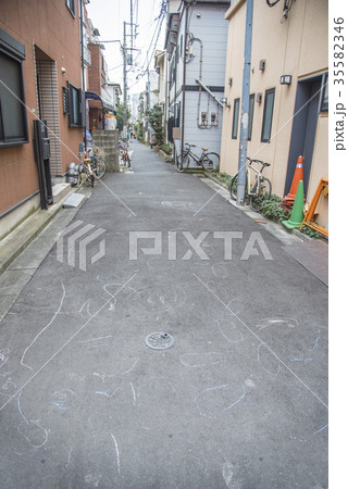 根津　路地 35582346