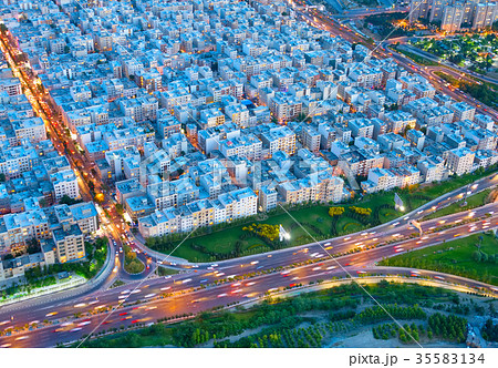 Tehranview from above, Iran 35583134