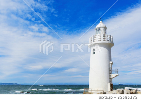 渥美半島　伊良湖岬灯台 35585375