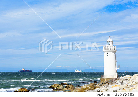 渥美半島　伊良湖岬灯台 35585485