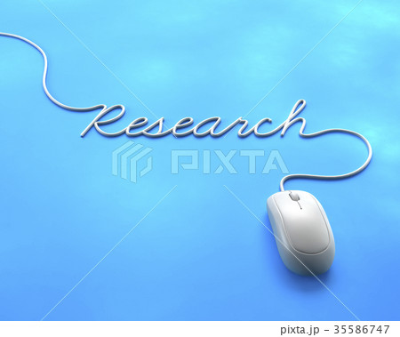 マウスコードで作られた「research」 35586747
