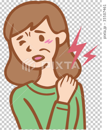 肩こり 中年 女性 肩こり 中年 女性 35587461