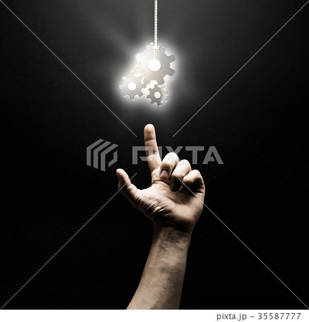 Finger touch icon Finger touch icon 35587777
