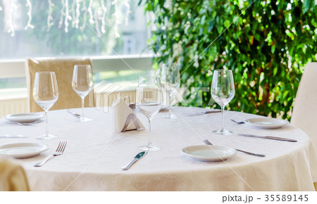 table set for meal 35589145