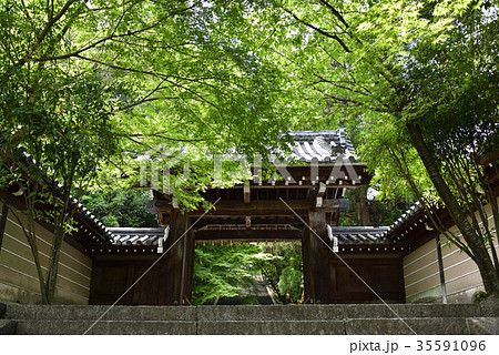 法輪寺　山門 35591096