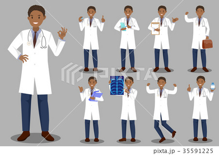 cute cartoon doctor 35591225