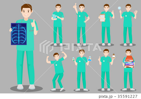 cute cartoon doctor cute cartoon doctor 35591227