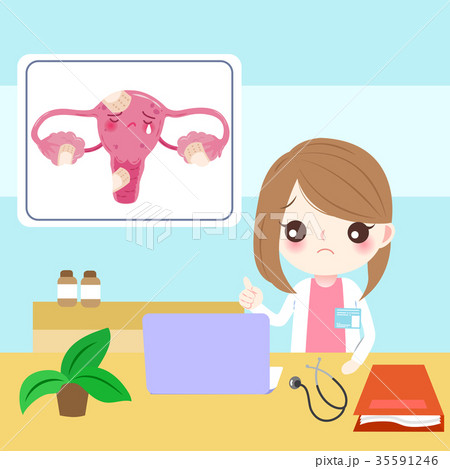 doctor with uterus doctor with uterus 35591246