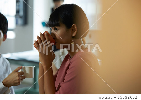 ビジネス　コーヒーブレイク 35592652