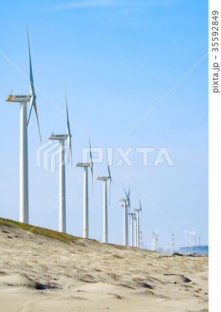 波崎風力発電所・波崎ウインドファーム 35592849