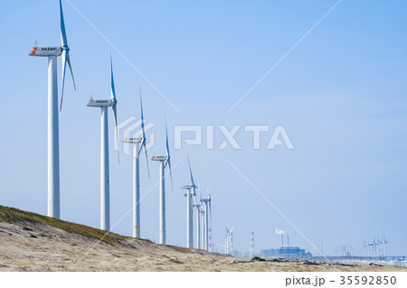 波崎風力発電所・波崎ウインドファーム 35592850