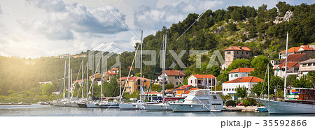 Skradin is a small historic town in Croatia Skradin is a small historic town in Croatia 35592866